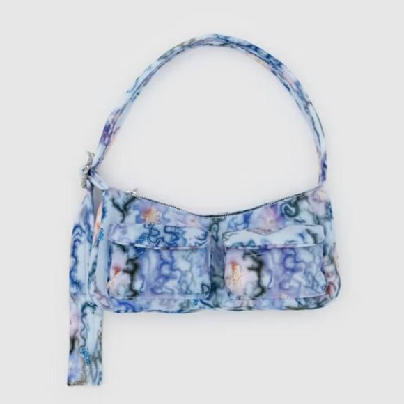 BAGGU x Collina Strada - NWT Cargo Shoulder Bag - Blue Thorns - Picture 3 of 7